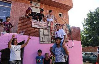 Edirneli minik pehlivana 9/8’lik karşılama