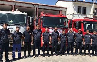 Elazığ Belediyesi itfaiyesinden Manavgat’a destek