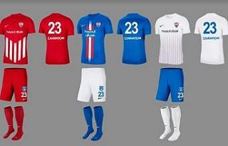 Elazığ Karakoçan FK’nın yeni sezon formaları...