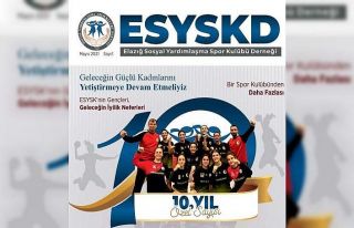 Elazığ SYSK’dan 10. yıl dergisi