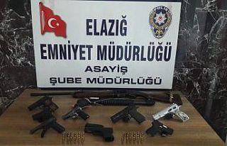 Elazığ’da aranan 94 şüpheli yakalandı, 19’u...