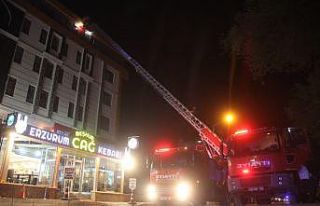 Elazığ’da baca yangını korkuttu