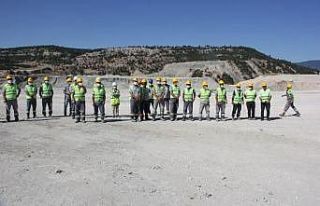 Emet’te maden kazası tatbikatı