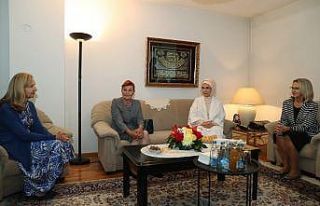 Emine Erdoğan Saraybosna’da Aliya İzzetbegoviç...