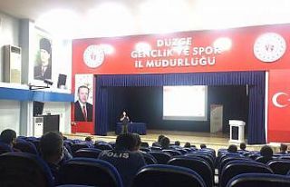 Emniyet personeline eğitim verildi