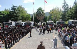 Emniyet’in ’alev savaşçıları’na görkemli...