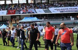 Er meydanlarının sarı fırtınası Pamukkale’de...