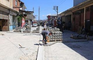 Erbiller Sanayi Sitesinin 30 yıllık yol sorunu çözüldü