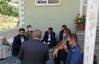 Erciş’te şehit ailelerine anlamlı ziyaret