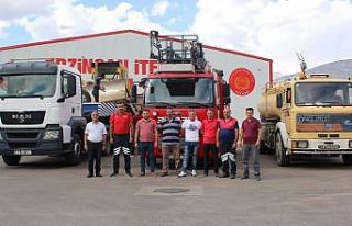 Erzincan’dan, Akdeniz’deki orman yangınıyla...