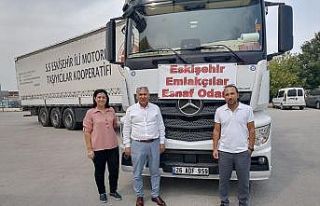 Eskişehir’den Marmaris’e saman yardımı