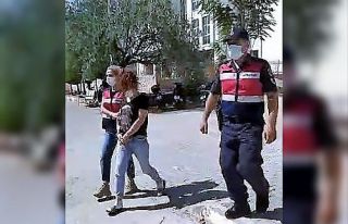 Ev hanımı 10 metrelik direğe çıkıp 250 kiloluk...