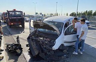 Fatih’te kazaya karışan sürücü şoka girip...