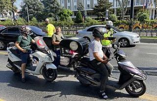 Fatih’te motosiklet denetimi