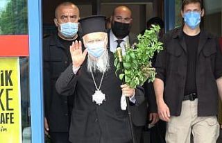 Fener Rum Patriği Bartholomeos Sümela’daki ayin...