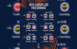 Fenerbahçe’nin UEFA Avrupa Ligi fikstürü belli...