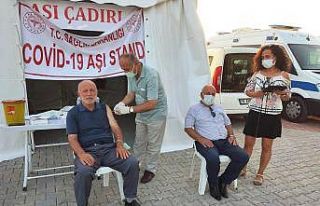 Festivale katılanlara aşı