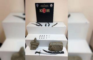 Fethiye’de tarihi eser operasyonu