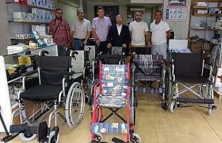 Fransa’dan geldi onlarca engelli çocuğu sevindirdi