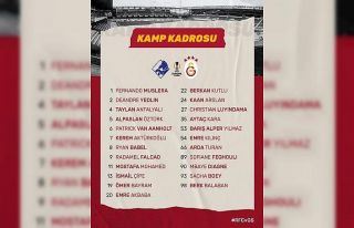 Galatasaray’ın Randers maçı kadrosu belli oldu
