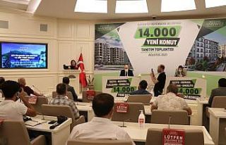 Gaziantep’e 14 bin konut müjdesi