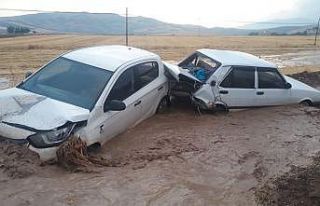 Gaziantep’te sağanak yağış kazaya sebep oldu:...