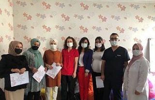 Gebe Okulu 2021 yılı ilk mezunlarını verdi