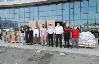 Gebze’den yangın bölgesine yardım eli