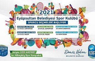 Geleceğin sporcuları Eyüpsultan’da yetişecek