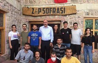 Gençler Çukurca’ya hayran kaldı