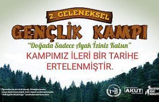 Gençlik kampı ertelendi