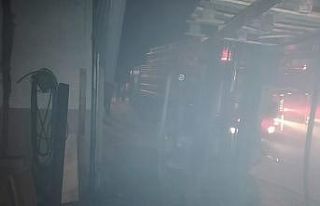 Germencik’teki işyeri yangını korkuttu