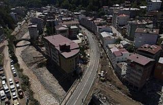 Giresun’da afetin izleri silindi