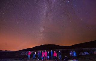 Giresun’da yaylalar yıldızlar altında fotoğraflandı