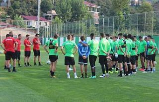 Giresunspor, Galatasaray maçı hazırlıklarına...