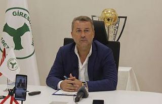 Giresunspor Kulüp Başkanı Hakan Karaahmet: “Biz...