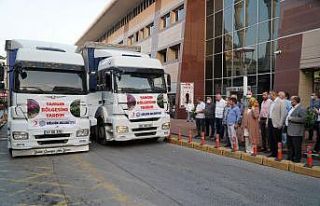 Gölcük’ten yangın bölgesine yardım eli