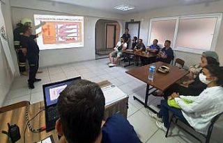 Gönüllü itfaiyecilik eğitimleri başladı