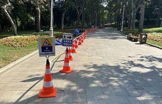 Gülhane Parkı’nda patlamamış tarihi havan mermisi...