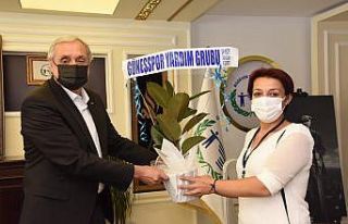 Güneşspor Yardım Grubu’ndan Başkan Bakkalcıoğlu’na...