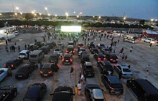 Gurbetçilere Kapıkule’de maç keyfi