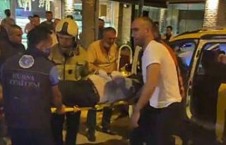 Gurbetçinin otomobiliyle ticari taksi böyle çarpıştı