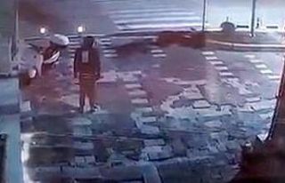 Güvenlik kamerasını görünce değil başkasını...