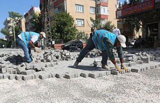 Haliliye’de üst yapı çalışması