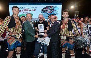 Halk danslarında muhteşem final