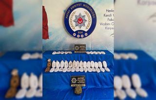Hatay’da uyuşturucu operasyonu