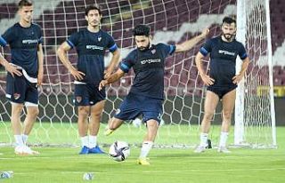 Hatayspor, Alanyaspor maçının hazırlıklarını...