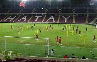 Hatayspor, tam kadro Alanyaspor maçına hazırlanıyor