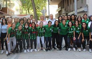 Hayırsever gurbetçi amatör sporcularla bir araya...