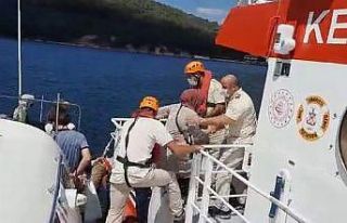 Heybeliada’da vatandaşların tahliye anı kamerada